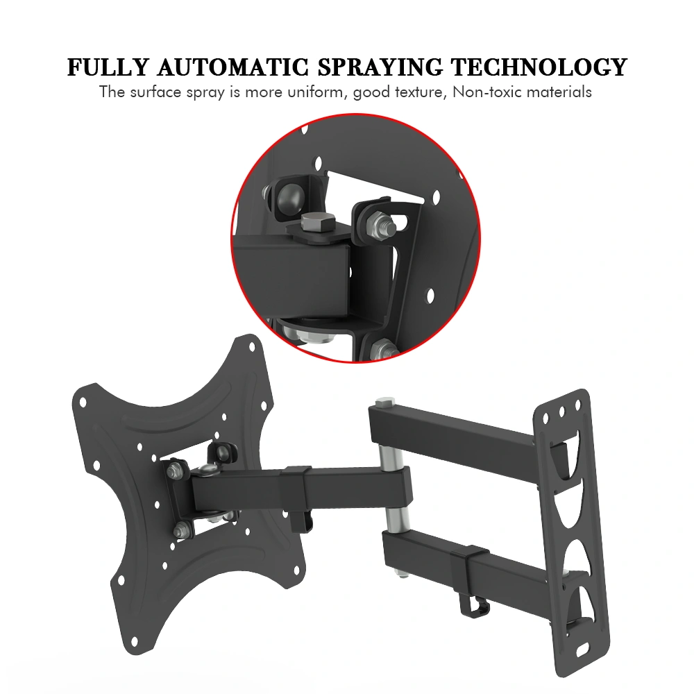 26-50" Adjustable Wall Mount Bracket Rotatable TV Stand TMX200 with Spirit Level view 7