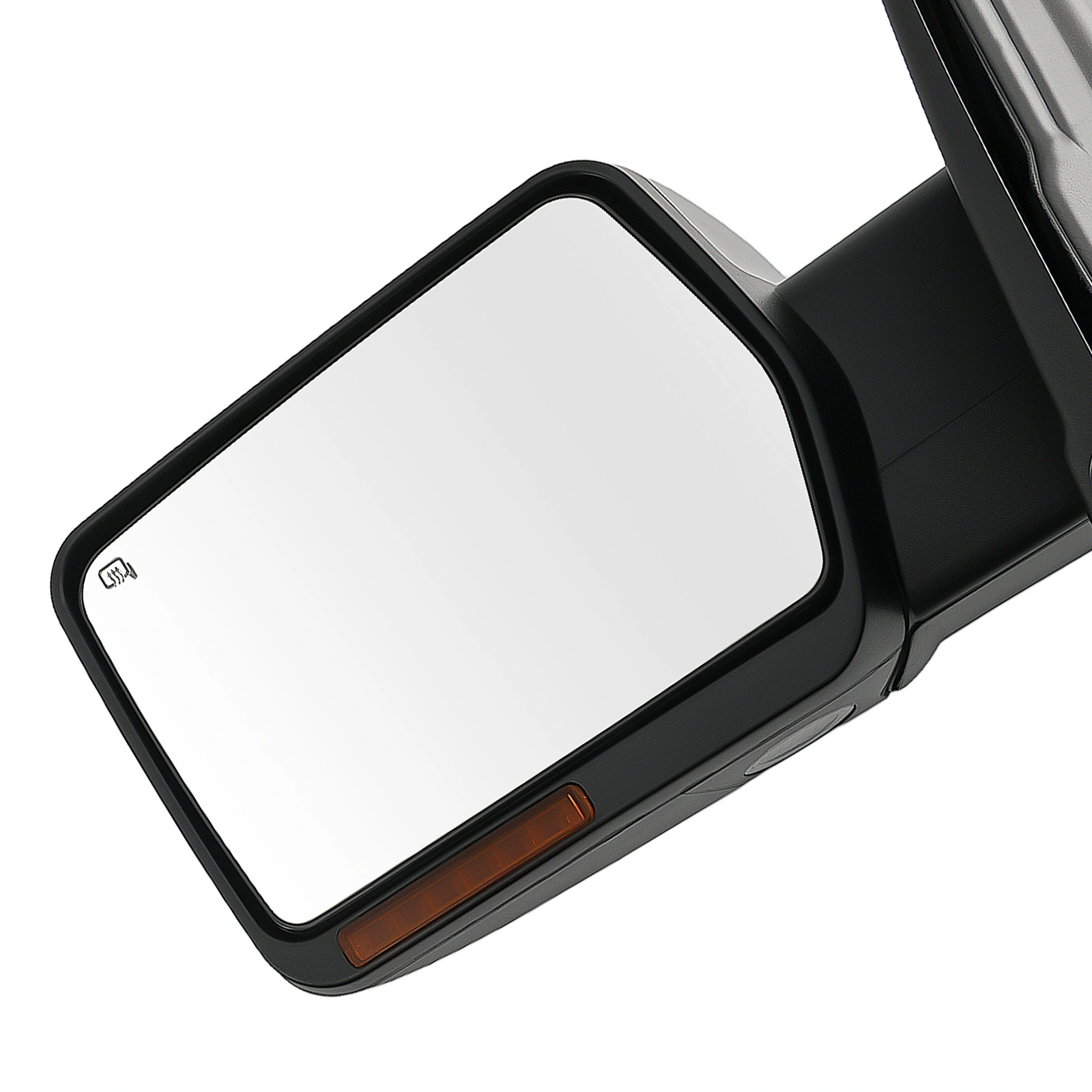 Chrome Towing Mirror LED Signal fit for Ford F150 2004-2014 7L3Z17683AE Heated view 2