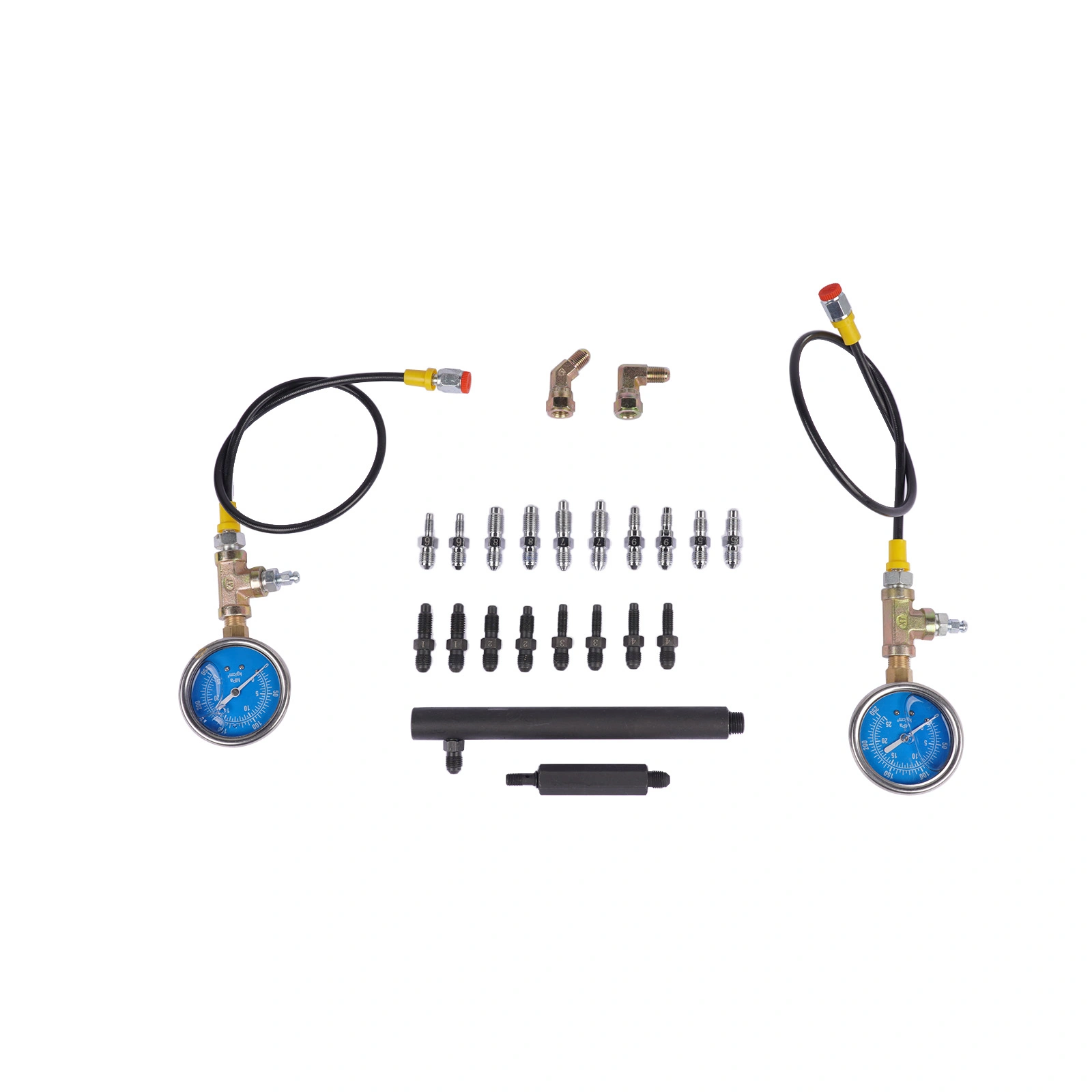 0-3500PSI ABS Hydraulic Oil Pressure Gauge Kit Brake System Test Diagnostic Tool view 9