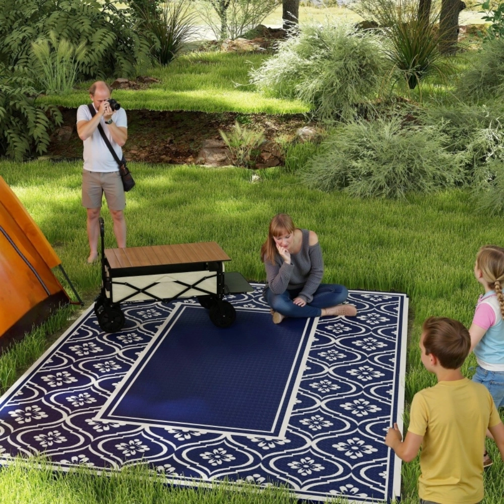 Reversible Outdoor Rug, Amazon Shipping Prohibited by WalMart view 3