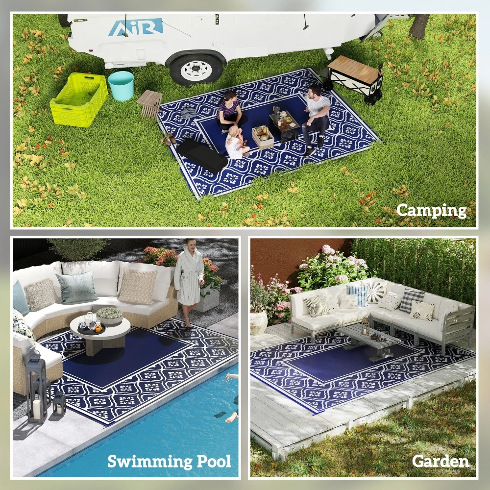 Reversible Outdoor Rug, Amazon Shipping Prohibited by WalMart view 6