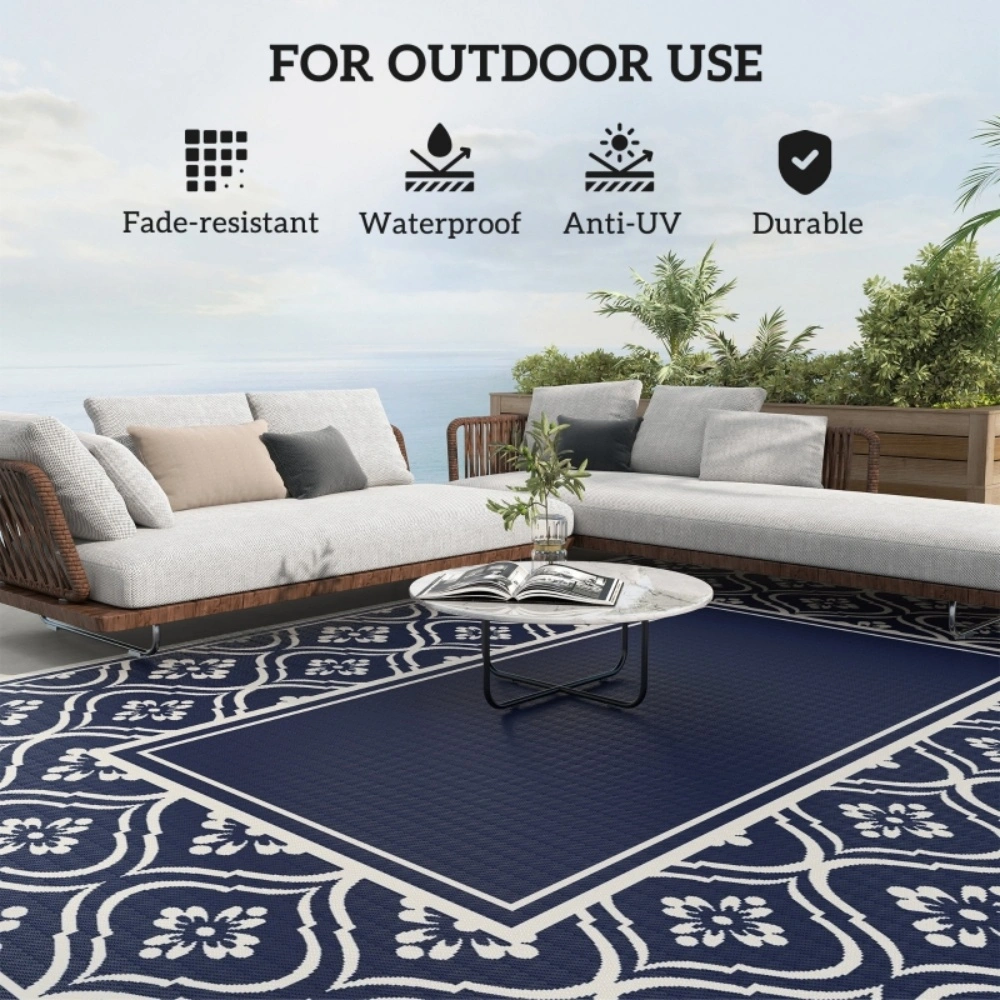 Reversible Outdoor Rug, Amazon Shipping Prohibited by WalMart view 7