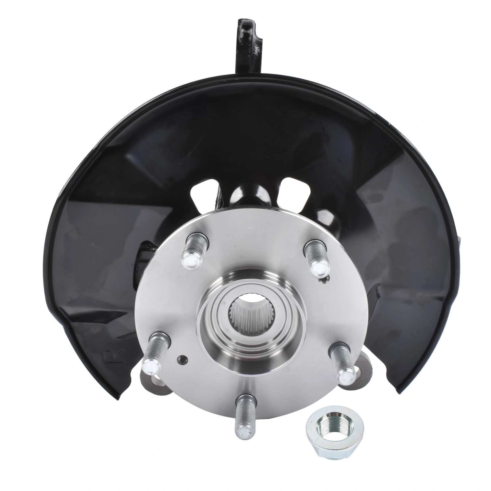 Front Right Steering Knuckle & Hub Bearing Assy Replacement for Honda Civic 2012 L4 1.5 1.8L view 7