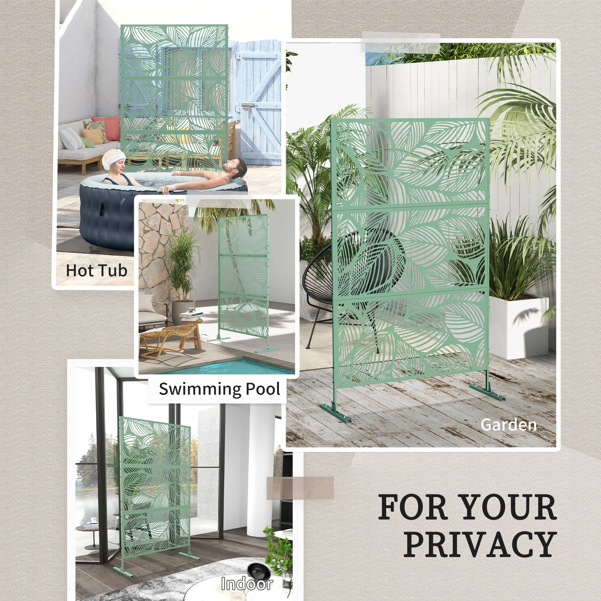 Privacy Screen Protector for Monitor - Anti-Glare, Blue Light Blocking, 24 Inch, HD Clear, Anti-Spy Filter view 2