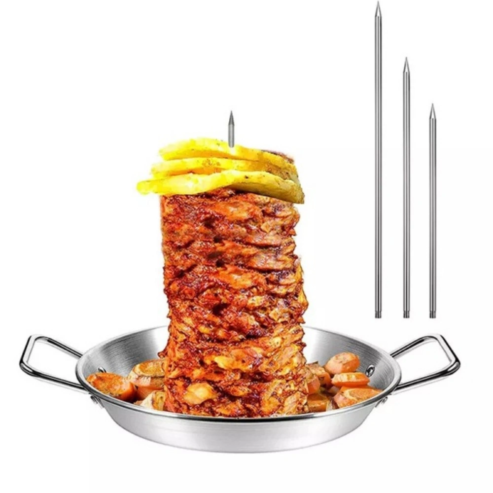 Al Pastor Skewer for Grill - Stainless Steel Vertical Skewer Brazilian 5088 view 5