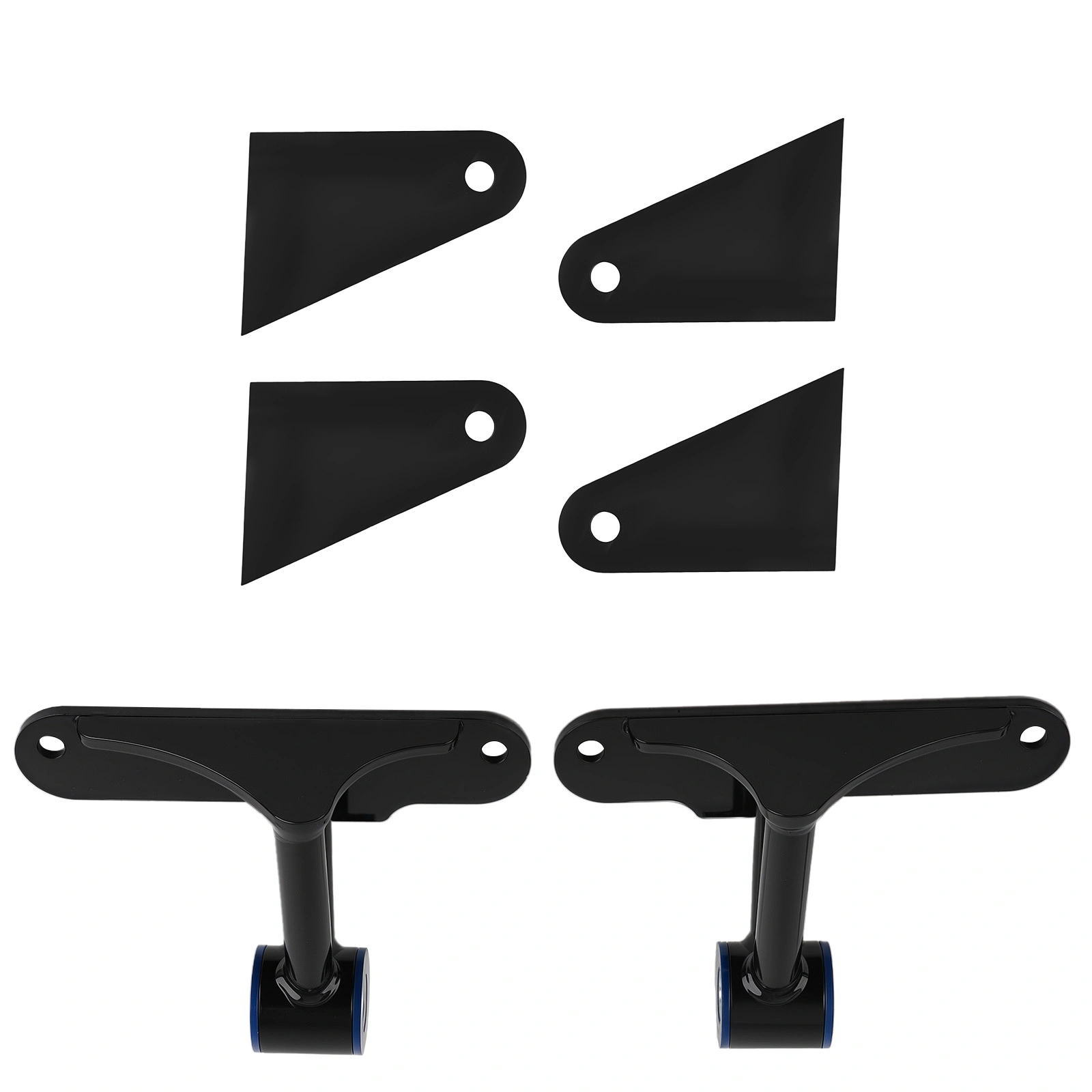 Pair Fit for Ford SBF Small Block 289 302 351W Engine Swap Weld-In Motor Mounts Kit view 2