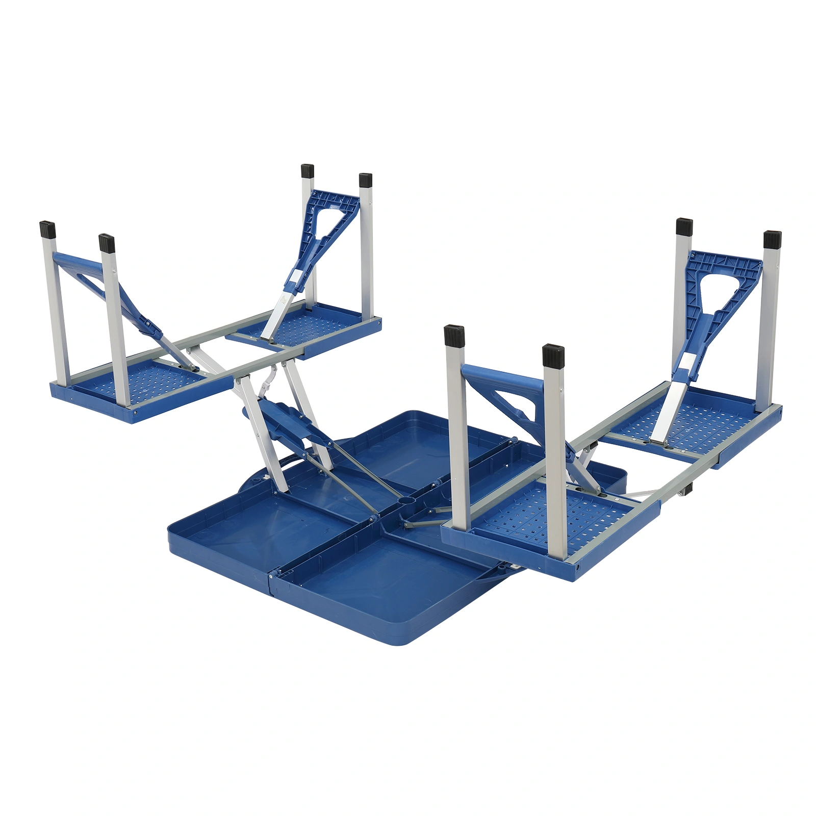 Siamese Folding Tables and Chairs-Plastic PS Thickening view 10