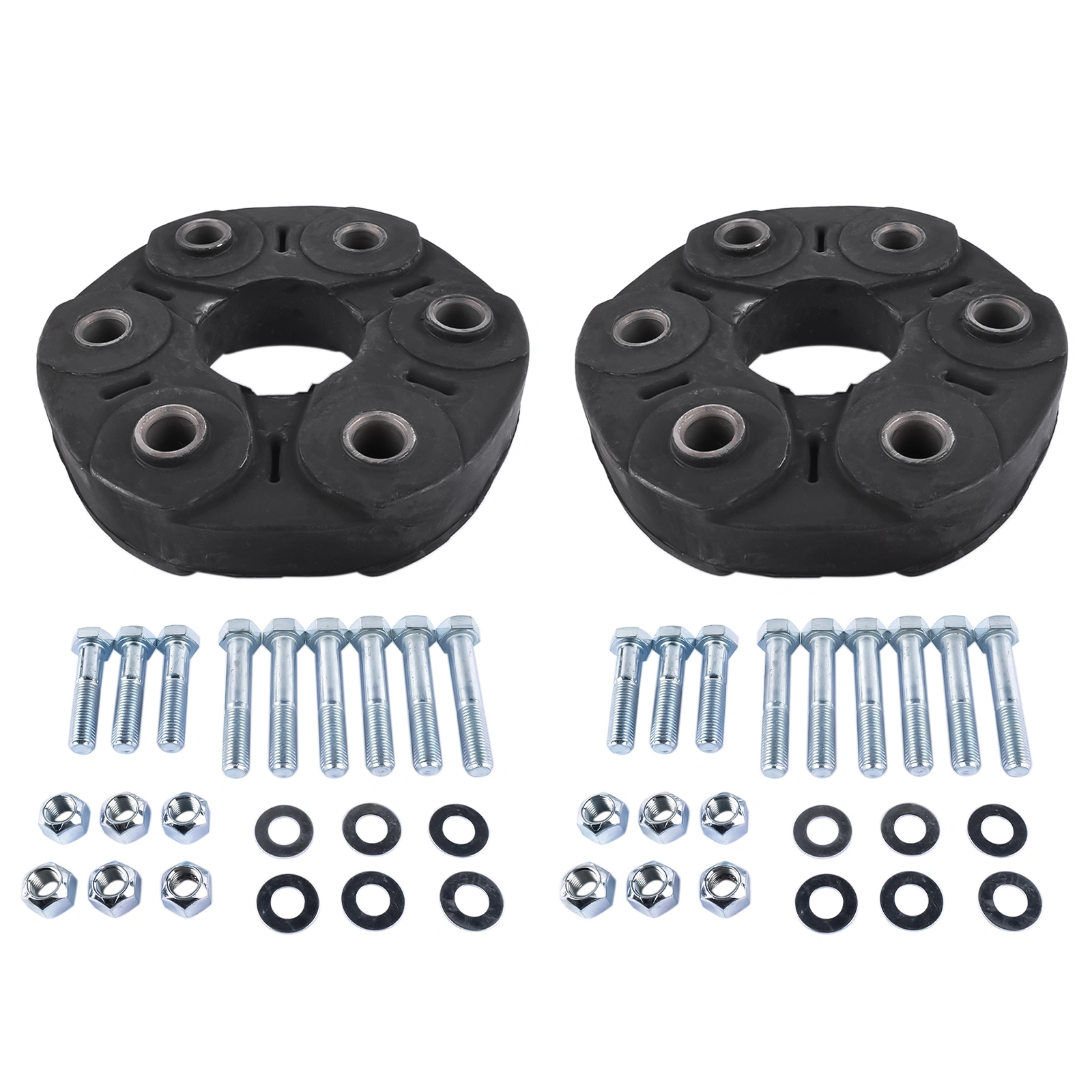 2Pcs Driveshaft Flex Discs 2105110415 Fit for Mercedes-Benz C230 C240 C280 E280 E300 S450 SLK320 1998-2011 view 2