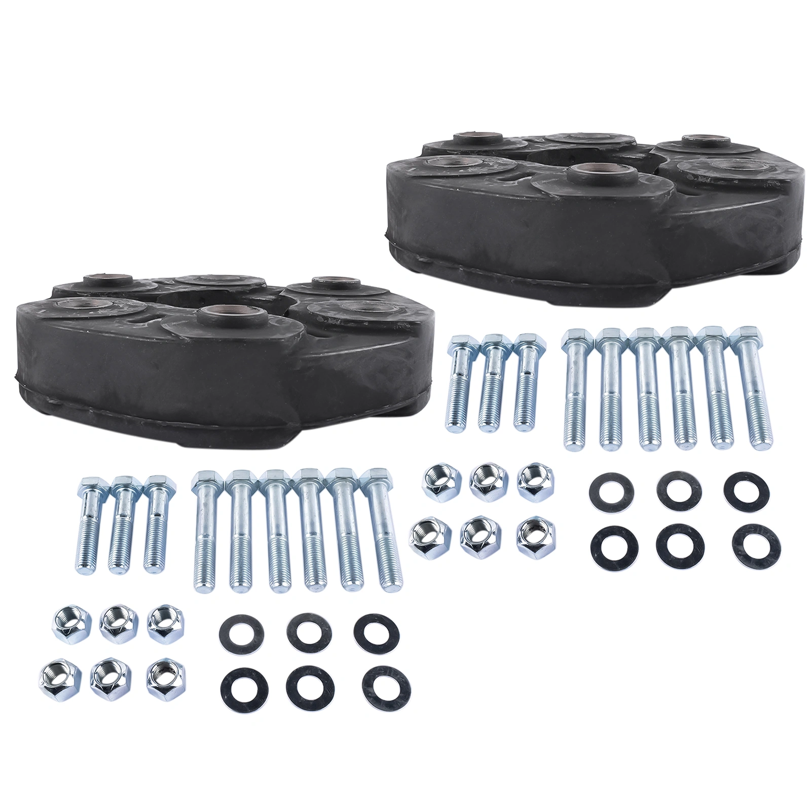 2Pcs Driveshaft Flex Discs 2105110415 Fit for Mercedes-Benz C230 C240 C280 E280 E300 S450 SLK320 1998-2011 view 3