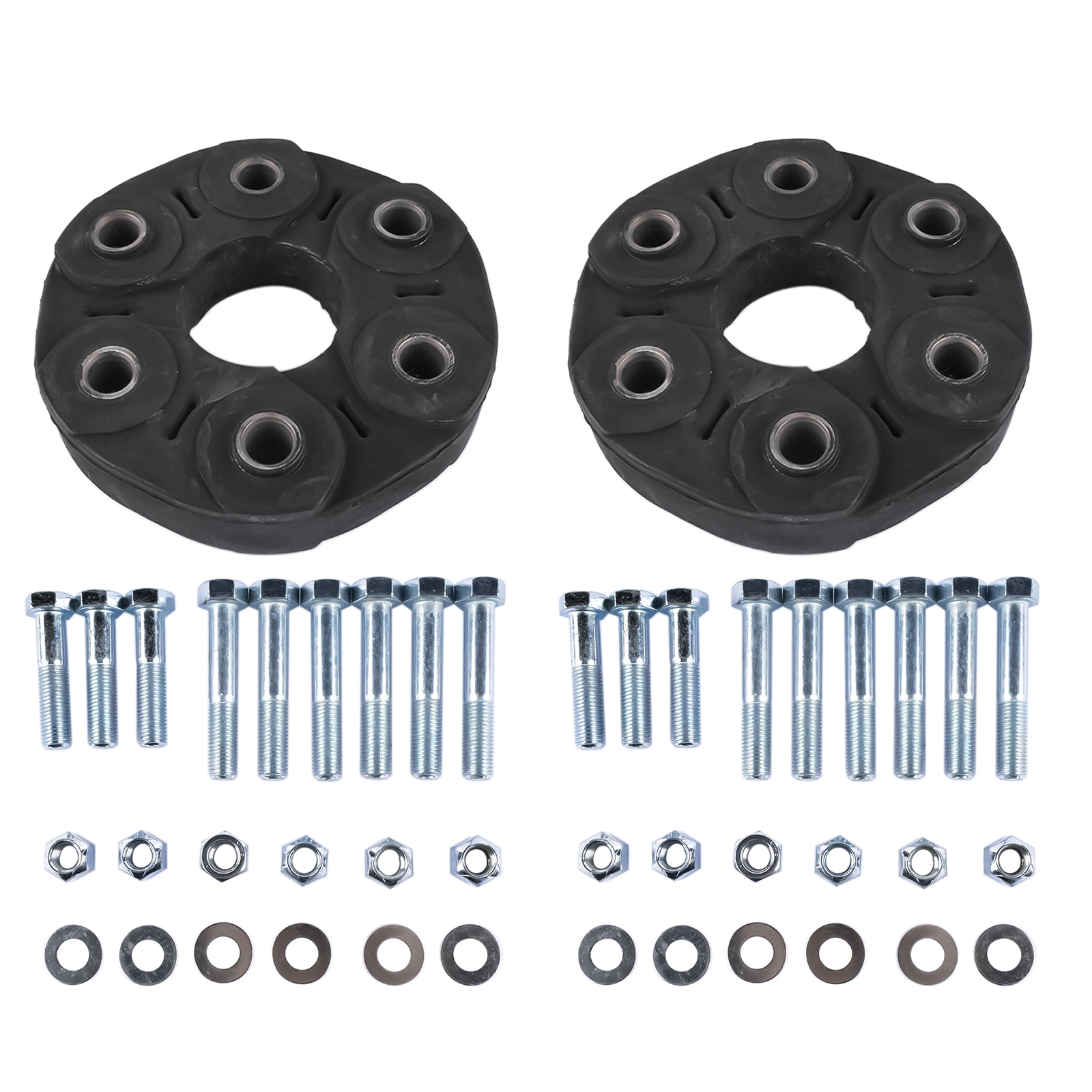 2Pcs Driveshaft Flex Discs 2105110415 Fit for Mercedes-Benz C230 C240 C280 E280 E300 S450 SLK320 1998-2011 view 6