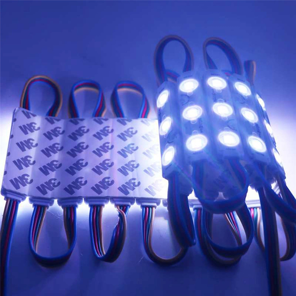 RGB SMD 5050 3 LED Strip Light Module 12V Sign Channel Letters Lamp with Controller for Store Window Display view 9