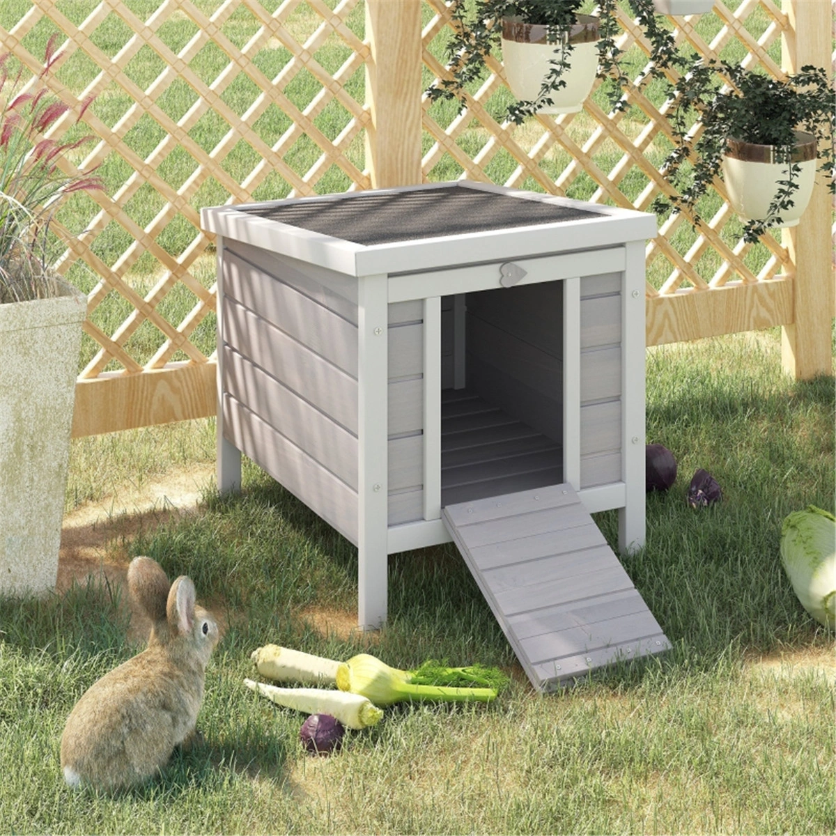 Pet Dog House Rabbit Hutch Duck House for Small Animals