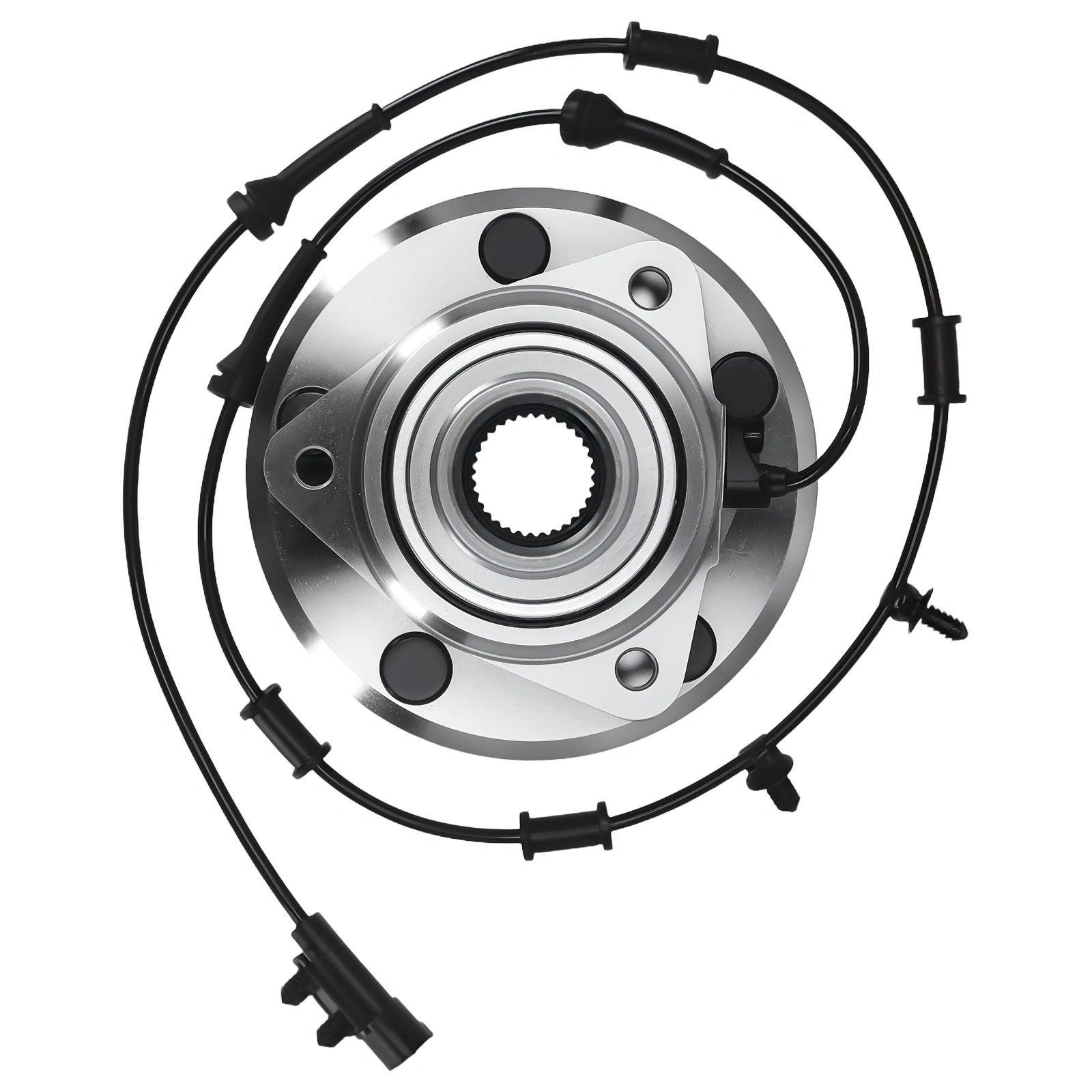 Front L&R Wheel Bearing Hub fit for JEEP Wrangler 2011 - 2017 513369 5-Stud view 2