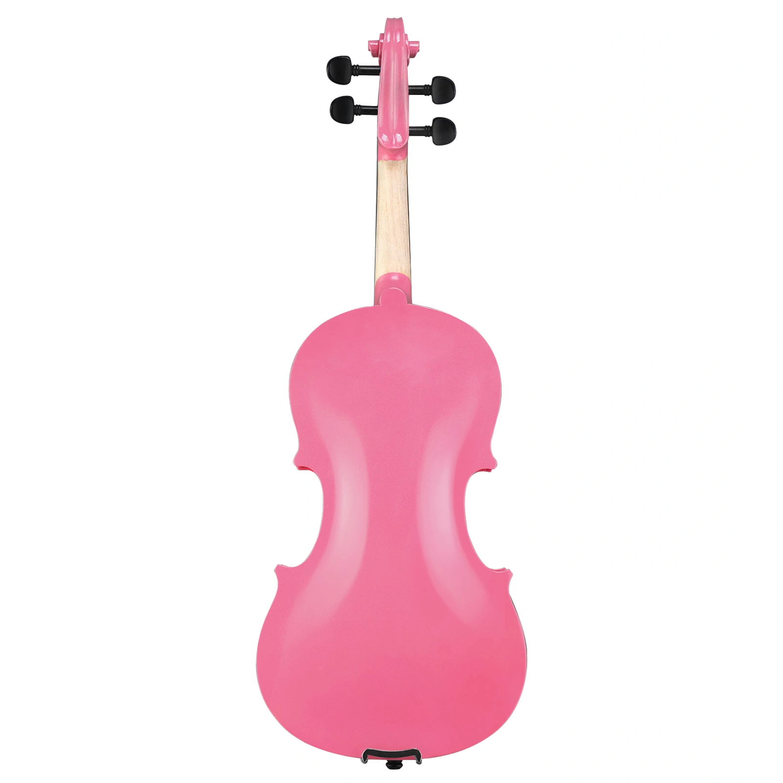 New 3/4 Acoustic Violin Case Bow Rosin Pink view 12