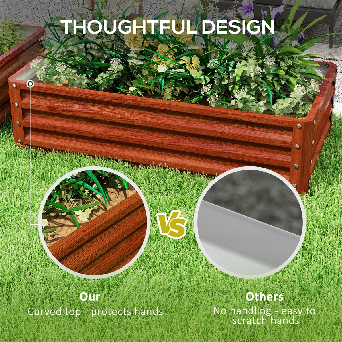 Garden Bed ( Amazon Shipping)(Prohibited by WalMart) view 7