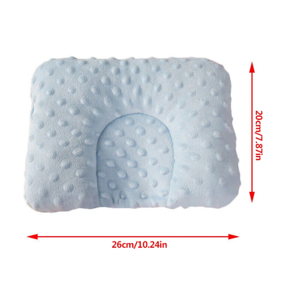 Newborn Baby Pillow to Prevent Flat Head, Infant Anti Roll Side Sleeper Support Cushion for Safe Sleep view 3