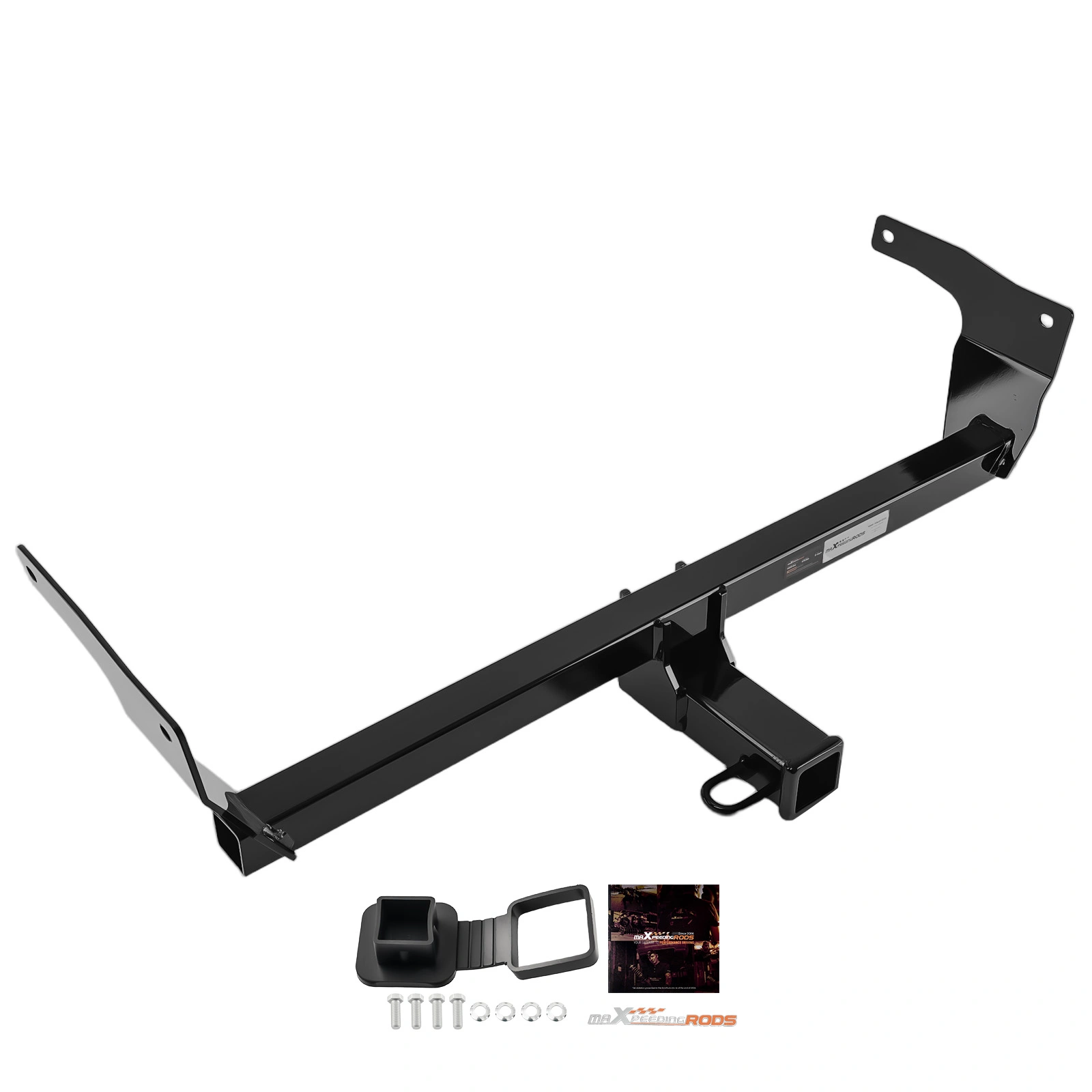 2in Class 3 Trailer Hitch fit for Lexus NX450h+ 2022-2025 Powder Coat Black view 6