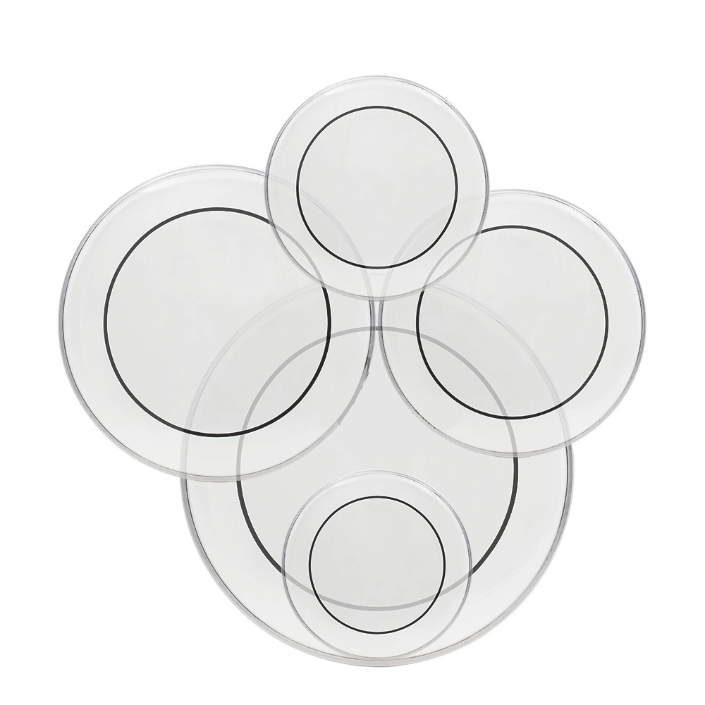 Drum Heads (22", 16", 14", 13", 12") Transparent view 3