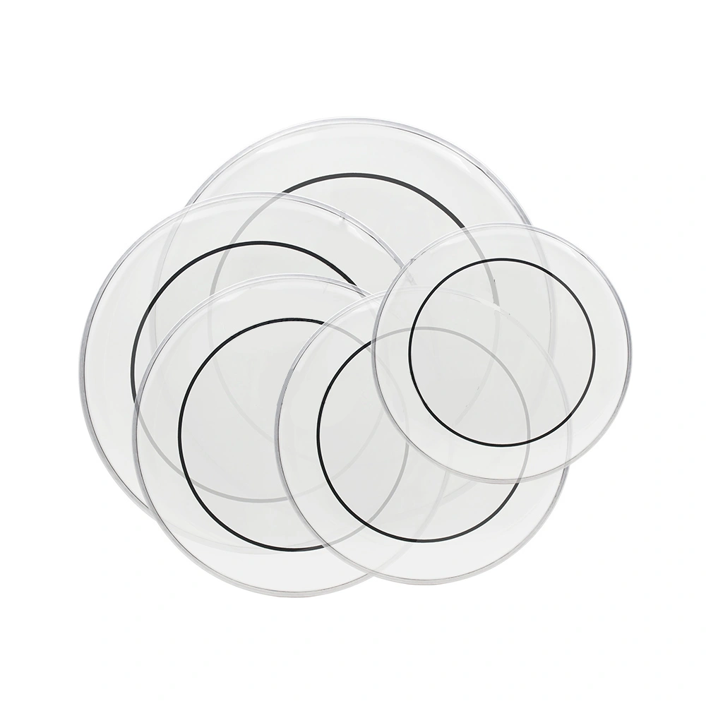 Drum Heads (22", 16", 14", 13", 12") Transparent view 6