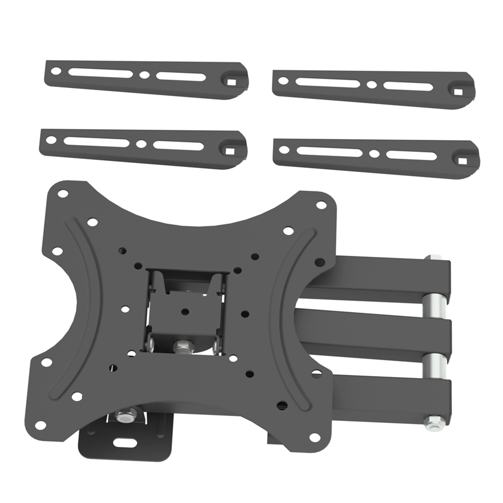 26-55" Adjustable Wall Mount Bracket Rotatable TV Stand TMX400 with Spirit Level view 9