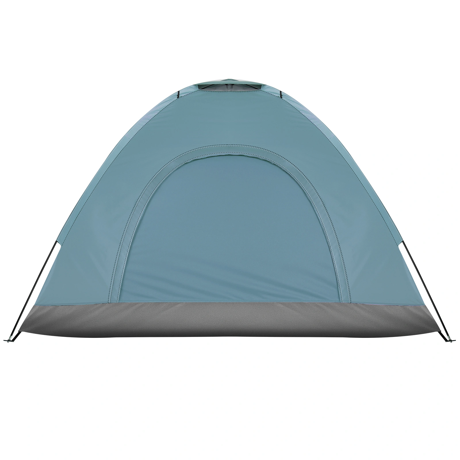 3-4 Person Camping Dome Tent Blue view 2