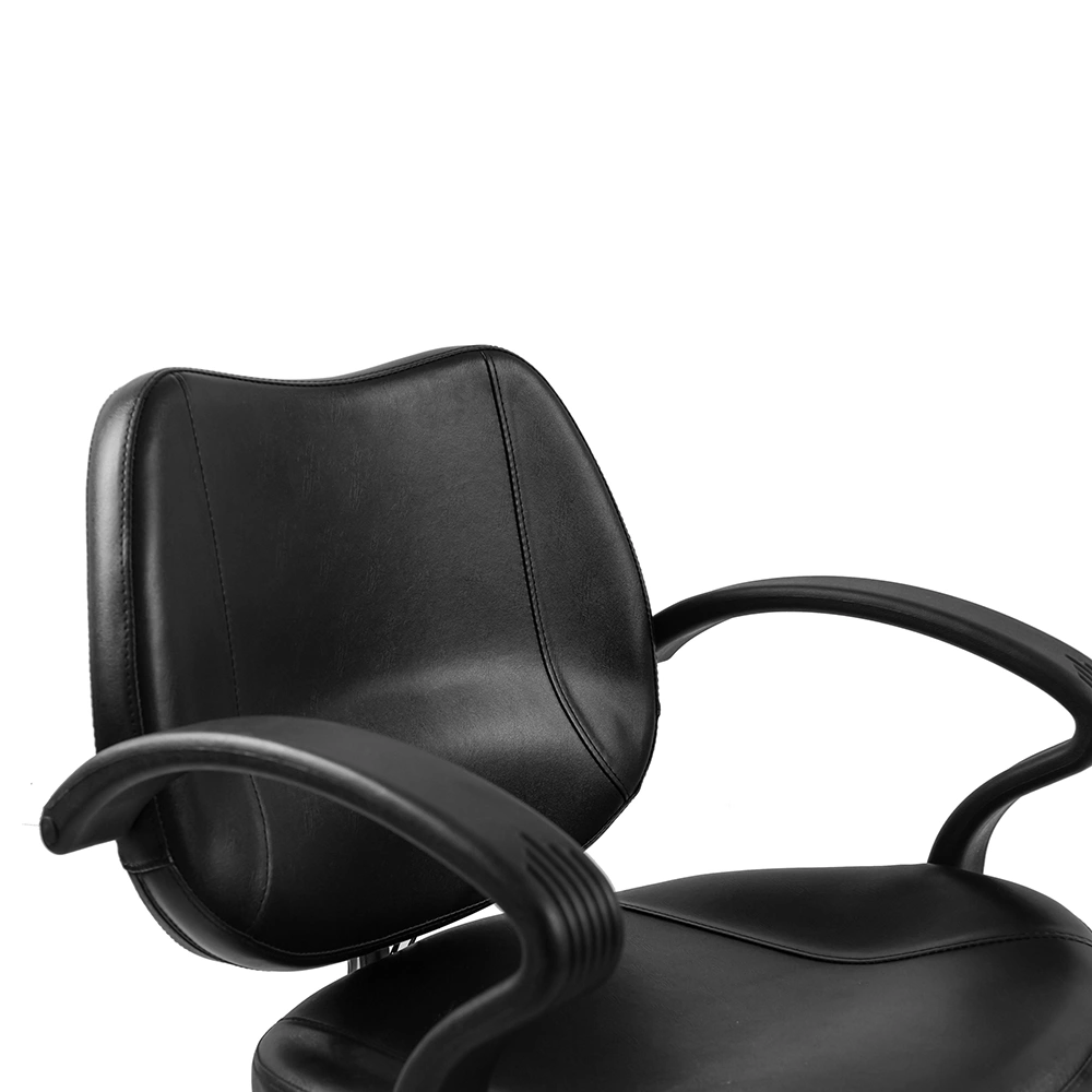 8801 Hydraulic Barber Chair for Women Black Professional Salon Styling Chair with Footrest view 10