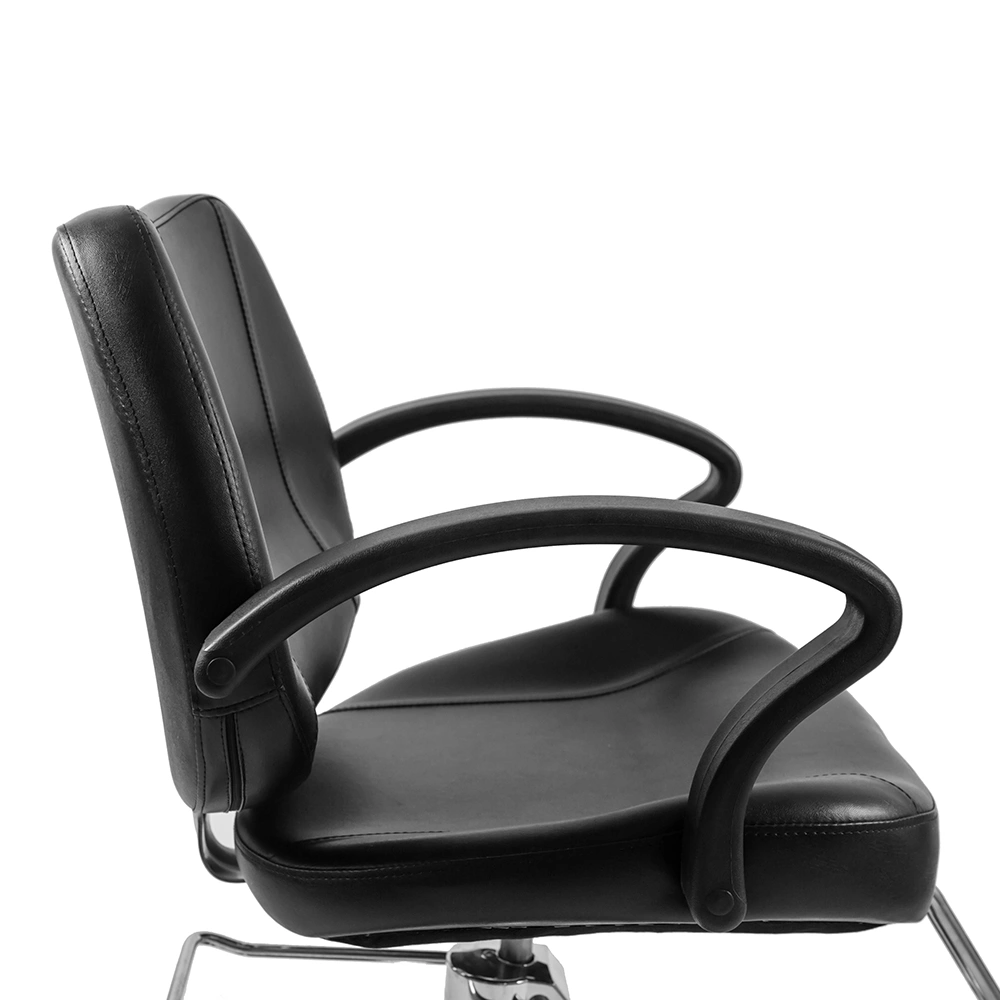 8801 Hydraulic Barber Chair for Women Black Professional Salon Styling Chair with Footrest view 9