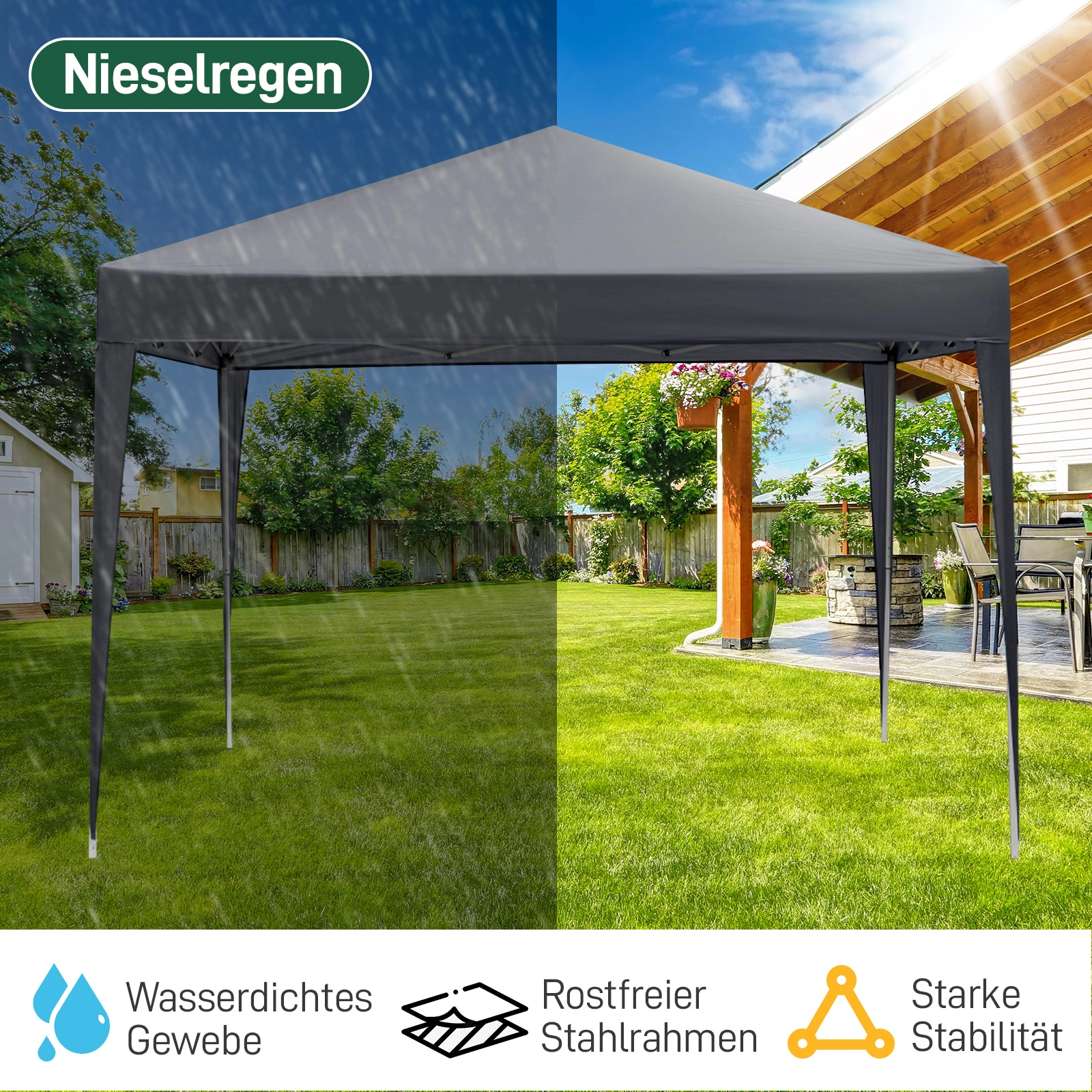 10'x10' Pop Up Canopy view 10