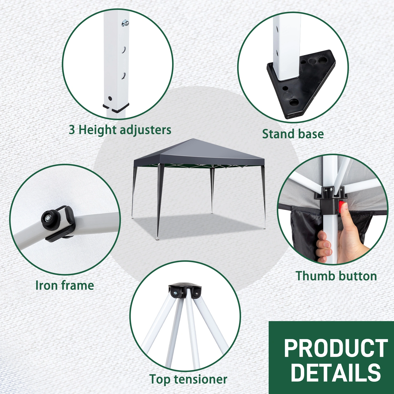 10'x10' Pop Up Canopy view 16