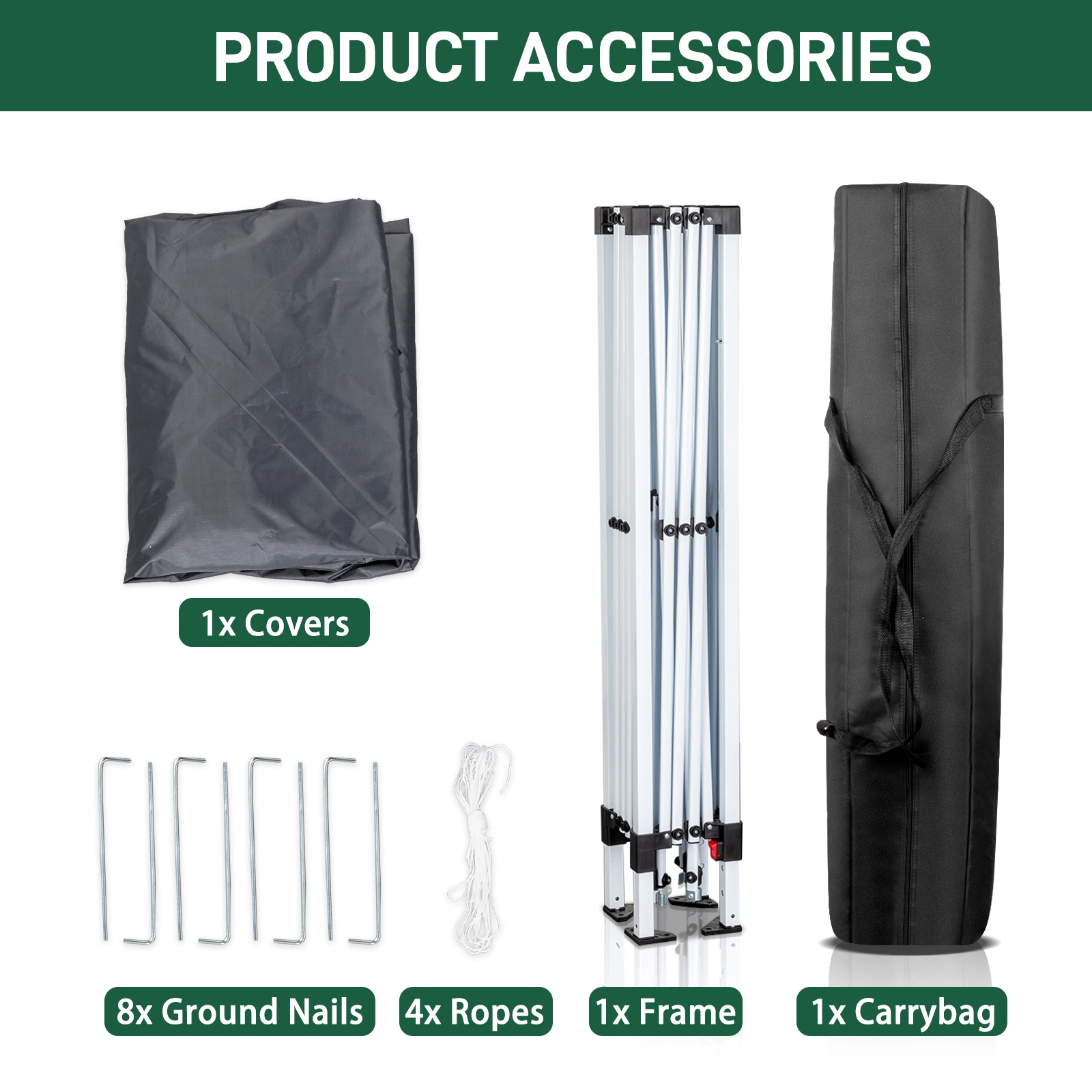 10'x10' Pop Up Canopy view 17