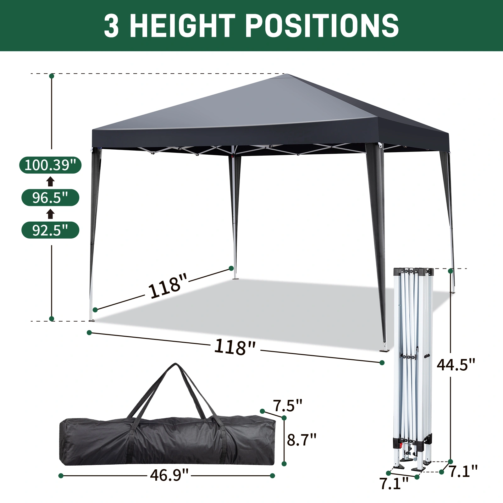 10'x10' Pop Up Canopy view 4