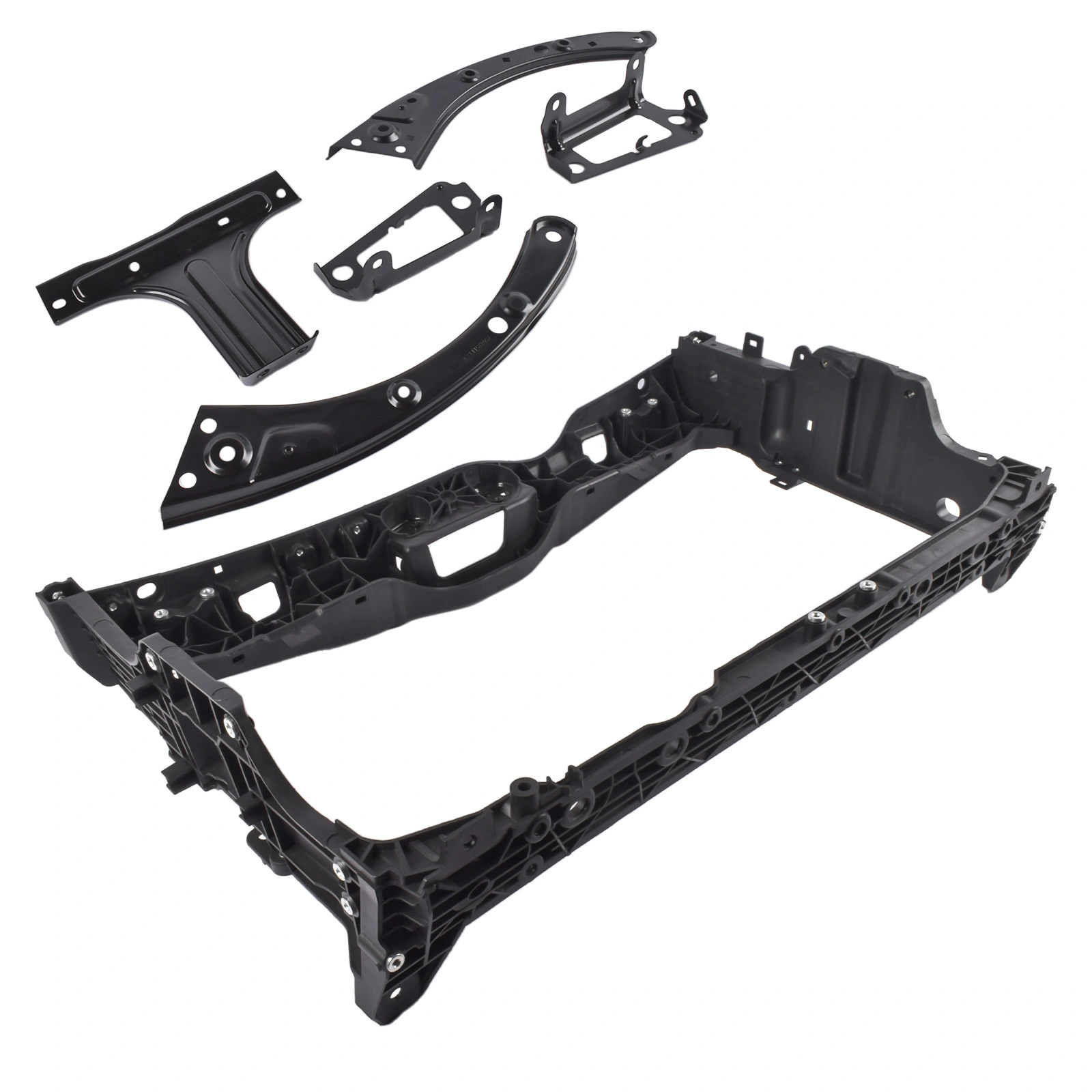 6 PCS Set Radiator Core Support with Bracket Replacement for Honda Civic 2022-2025 71411-T22-A01 71413-T20-A00 view 6