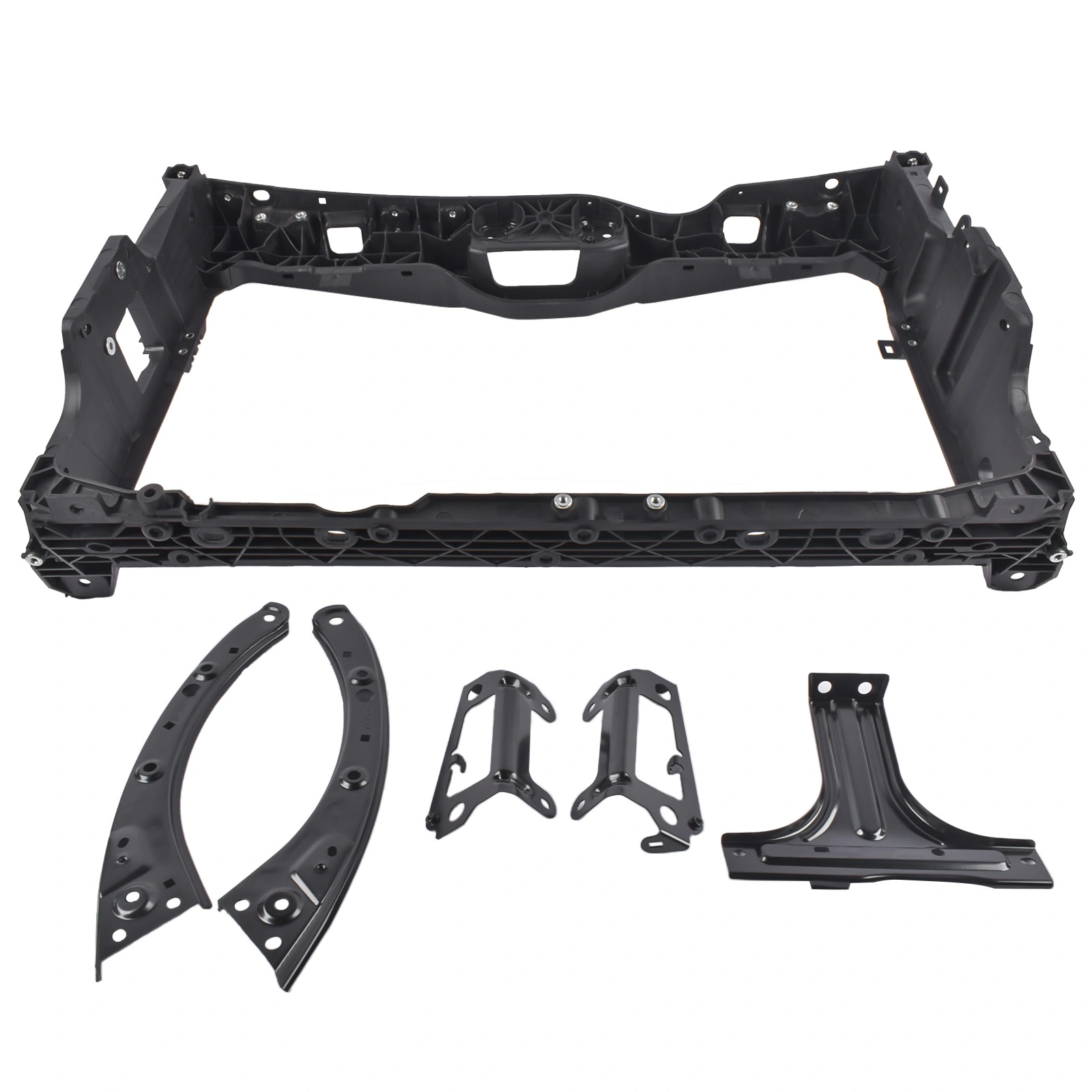 6 PCS Set Radiator Core Support with Bracket Replacement for Honda Civic 2022-2025 71411-T22-A01 71413-T20-A00 view 7