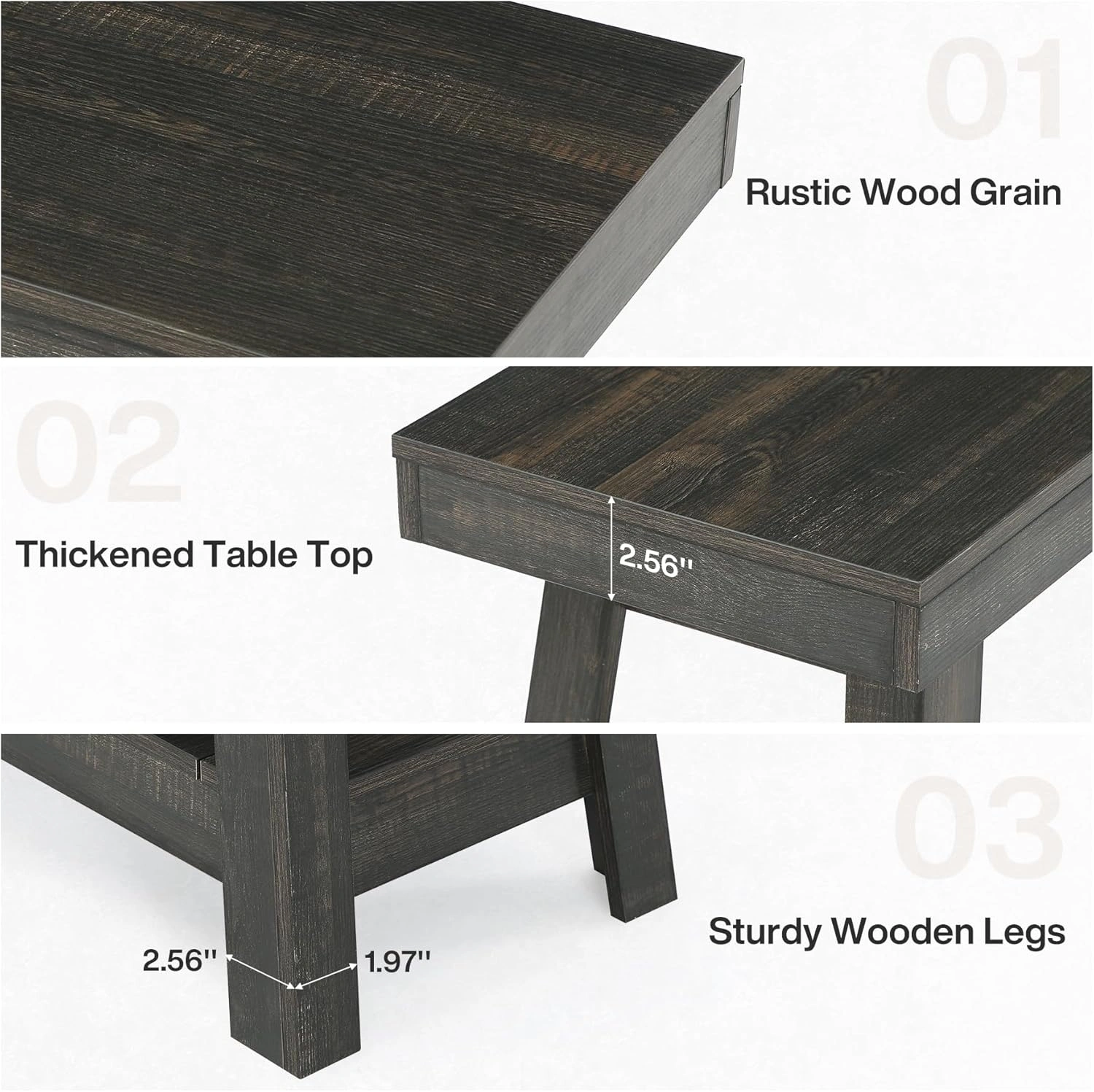 Rattan Table,Coffee Table(Not Supported non-defective remorse returns) view 2