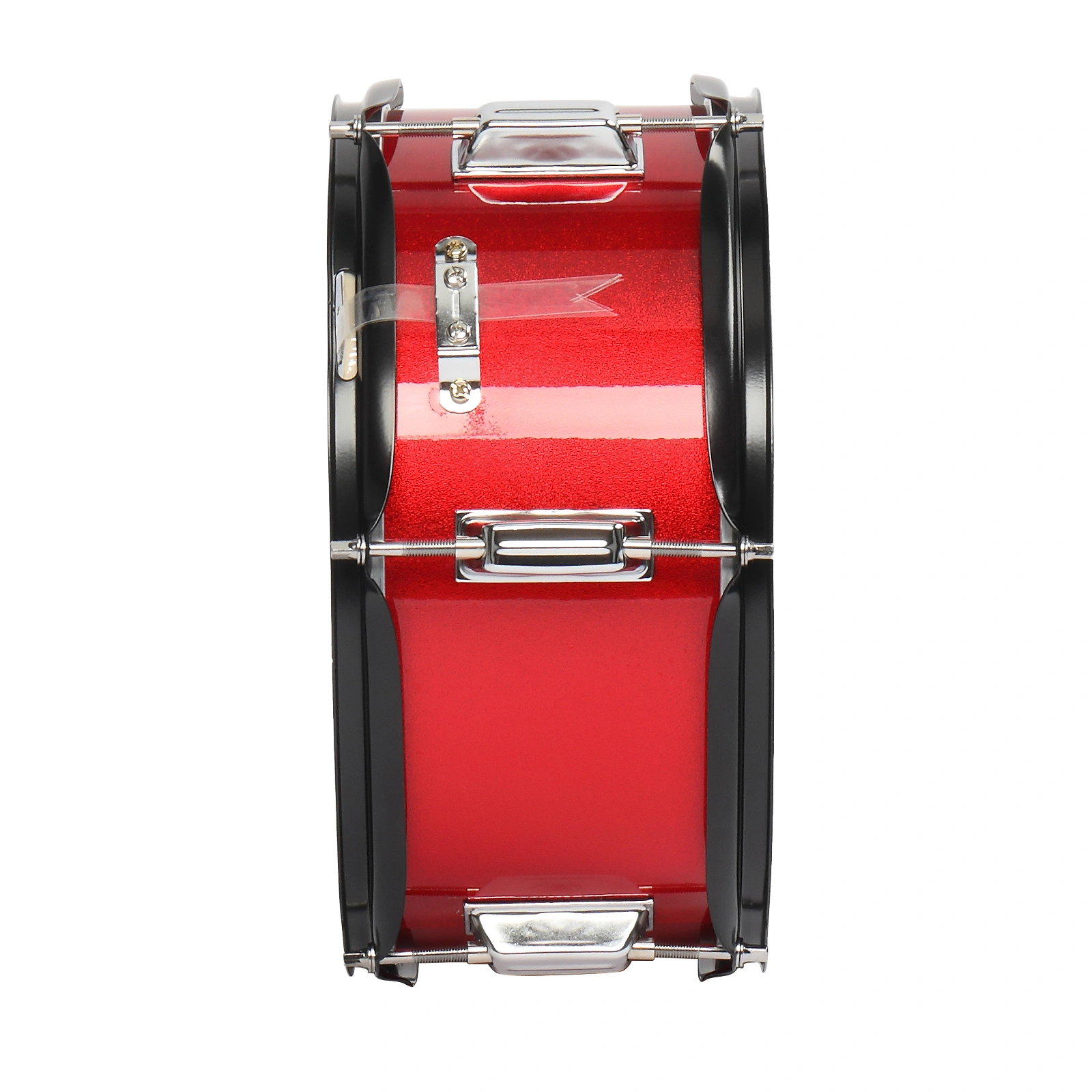 Professional Marching Snare Drum 12x5.5 Inch, Red with Drum Stick, Strap & Wrench Kit view 3