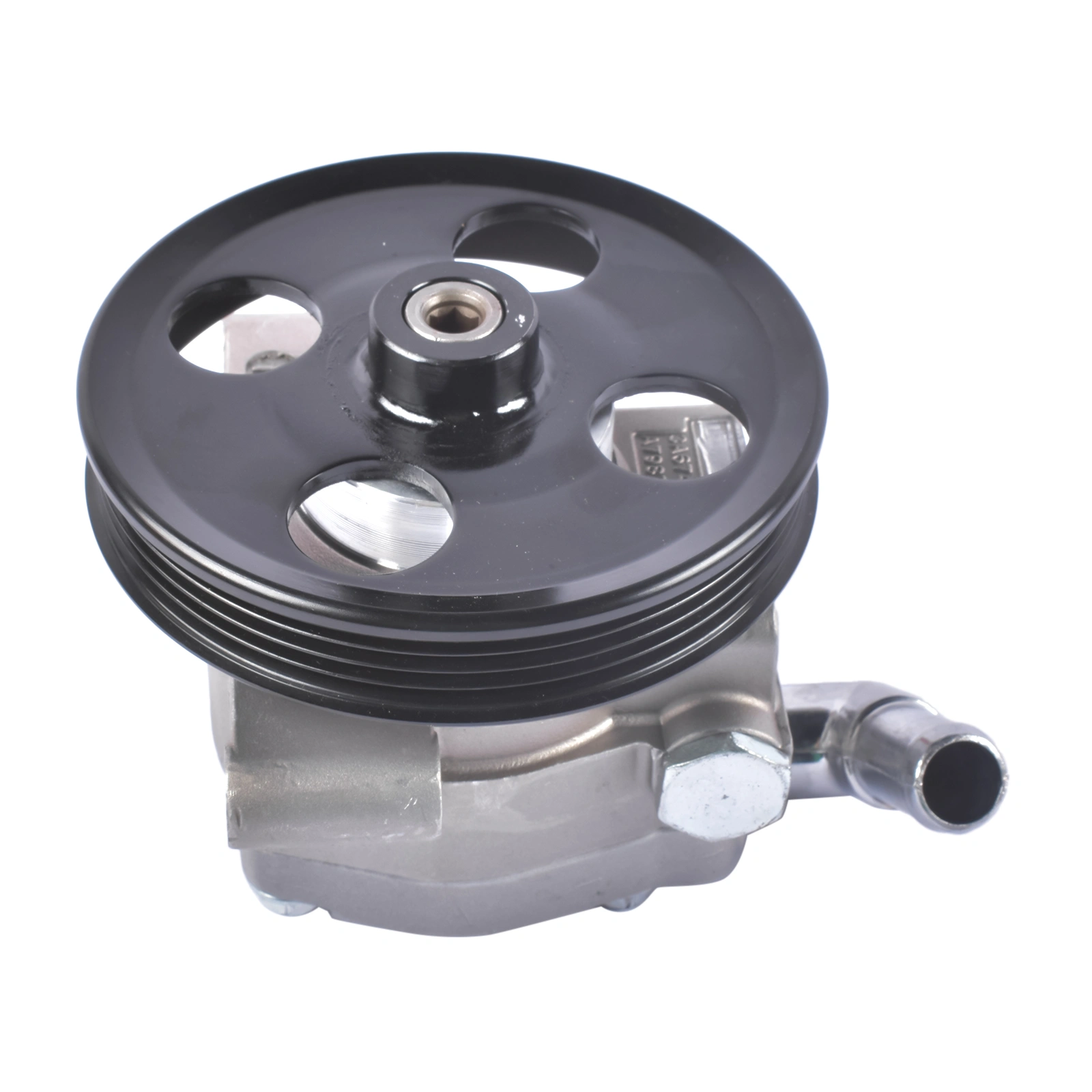 Aluminum Power Steering Pump with Pulley for Ford Transit-150 250 350 350 HD 2015-2024 3.5L 3.7L CK4Z3A674A CK4Z3A674B view 2