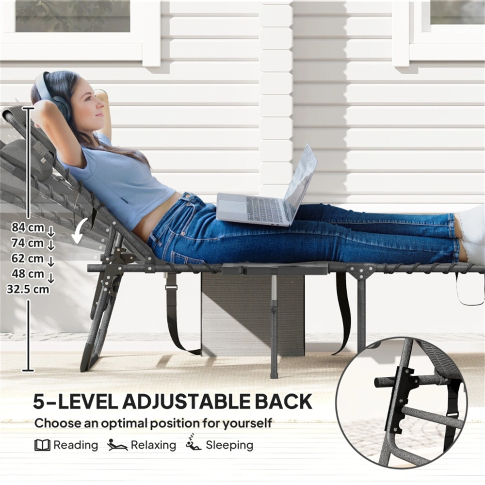 Multi-Function Armchair Office Chair Camping Fishing Chair for Indoor Outdoor Use view 6