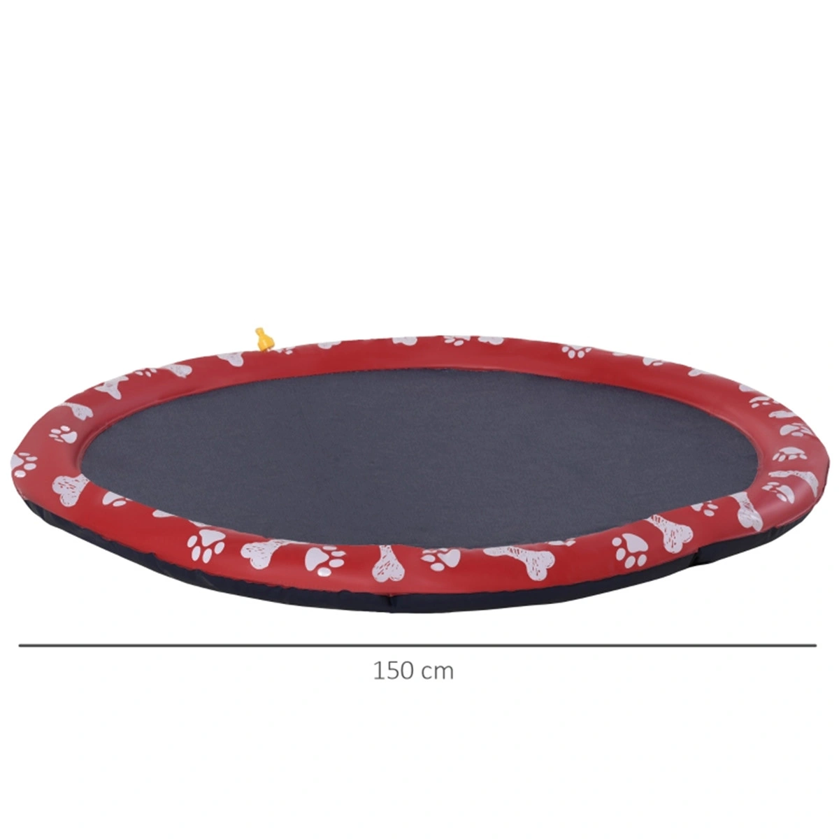 Pet Splash Sprinkler Pad, Outdoor Dog Cat Water Play Mat, Cooling Anti-Slip Pet Sprinkler for Summer Outdoor Play view 3