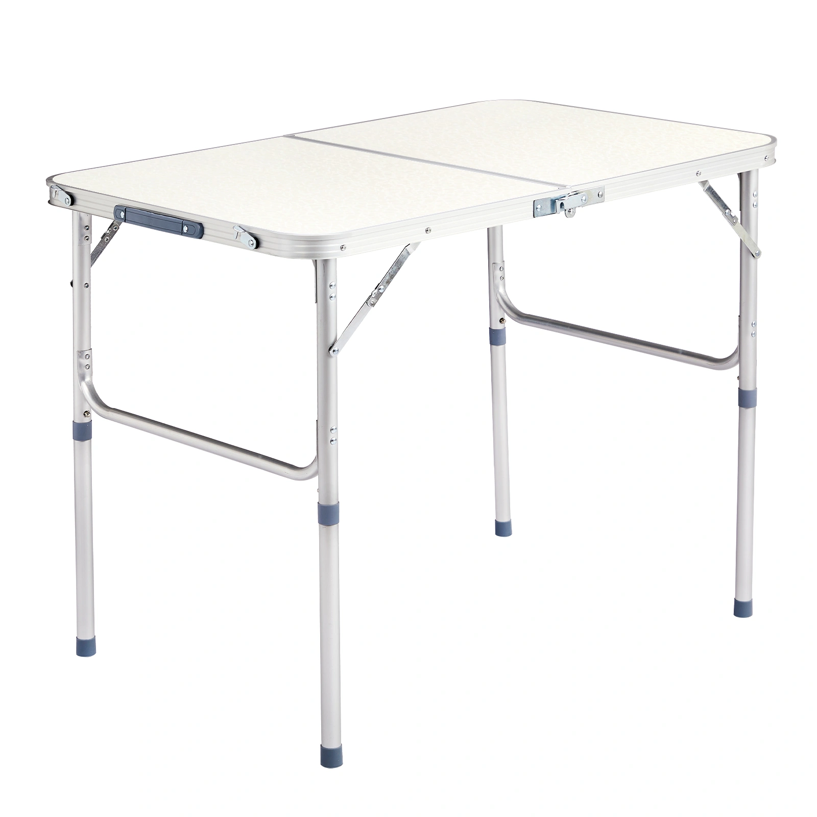 White Aluminum Alloy Folding Table 90x60x70cm Home Use Foldable Table Outdoor Camping Party Table view 12