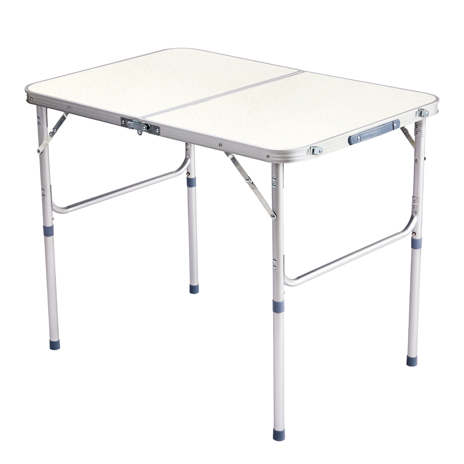 White Aluminum Alloy Folding Table 90x60x70cm Home Use Foldable Table Outdoor Camping Party Table view 13