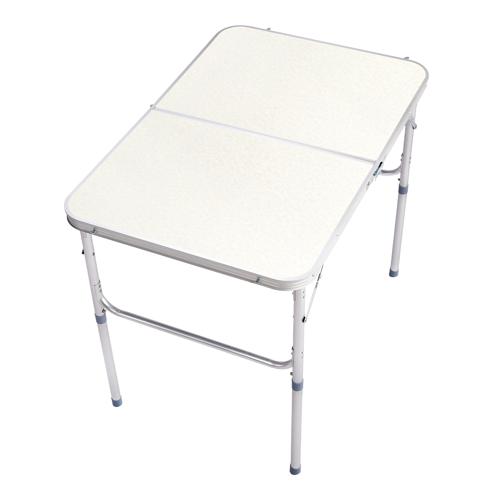 White Aluminum Alloy Folding Table 90x60x70cm Home Use Foldable Table Outdoor Camping Party Table view 15