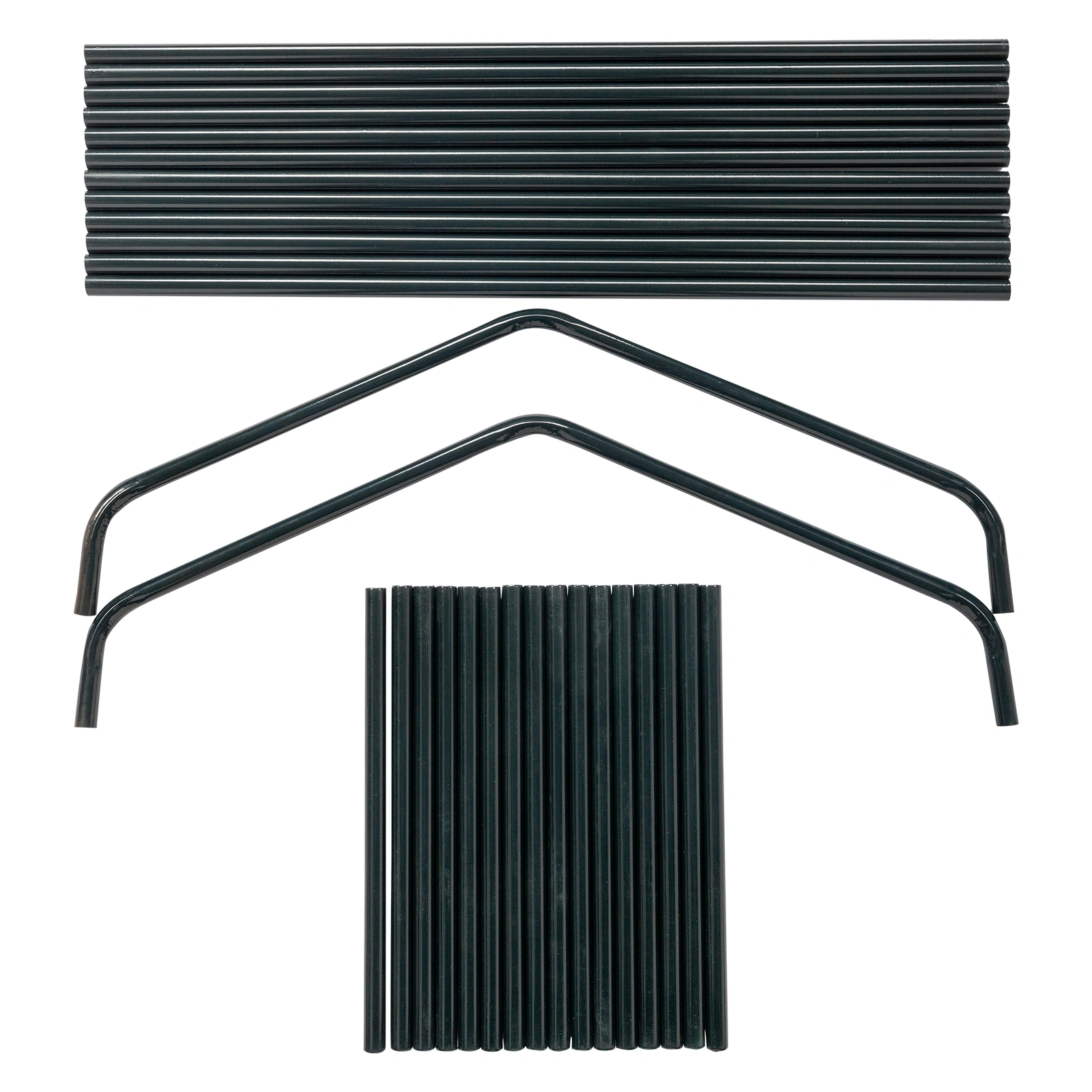 69x49x160cm Black Iron Pipe Pointed Mini Flower Stand With 4 Layers Of Grid, With Zipper Rolling Door, PE Cloth Green House view 23