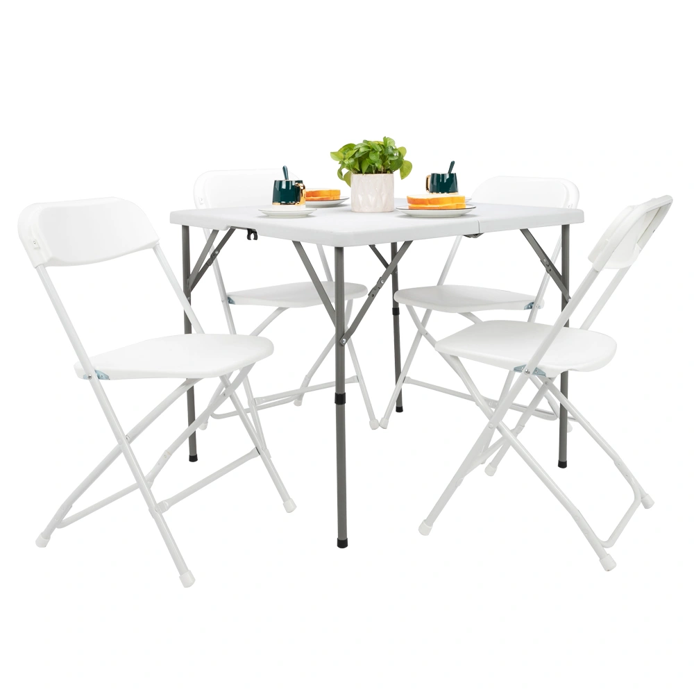 34" Blow Molding Foldable Square Table view 34