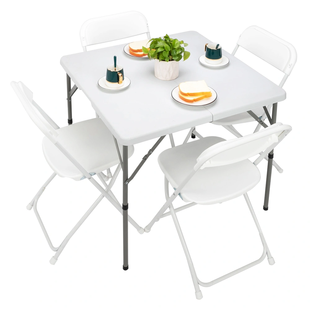 34" Blow Molding Foldable Square Table view 35
