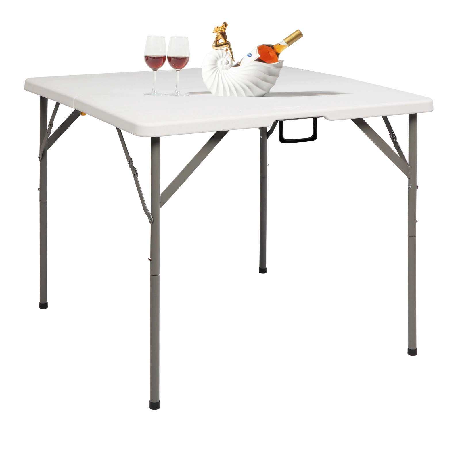 34" Blow Molding Foldable Square Table view 4