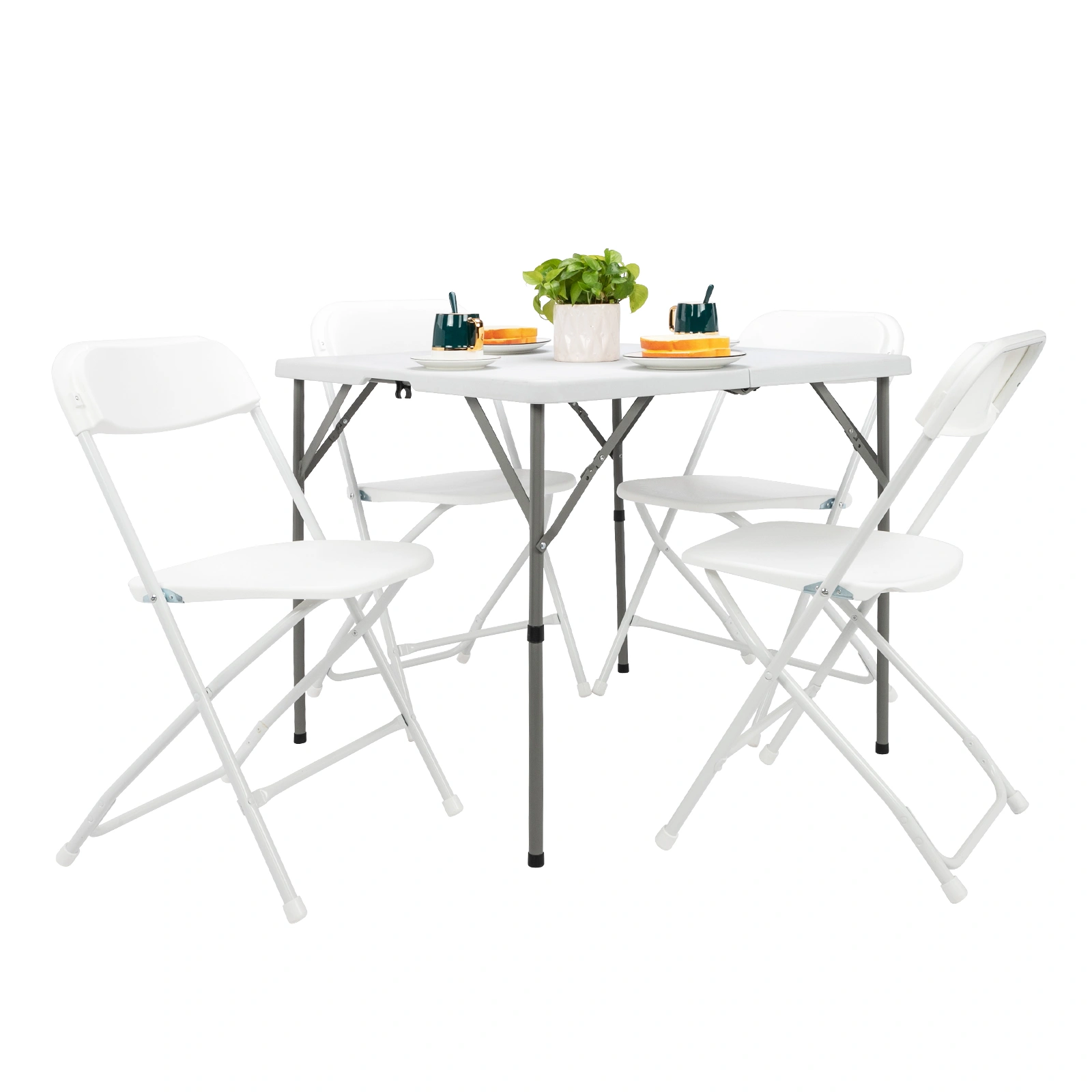 34" Blow Molding Foldable Square Table view 9