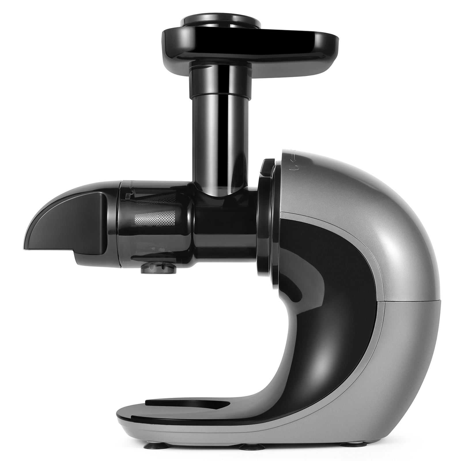 Slow Juicer Masticating Juicer Extractor for Fruits and Vegetables, Low Speed Cold Press Juicer with Wide Feeding Chute view 2
