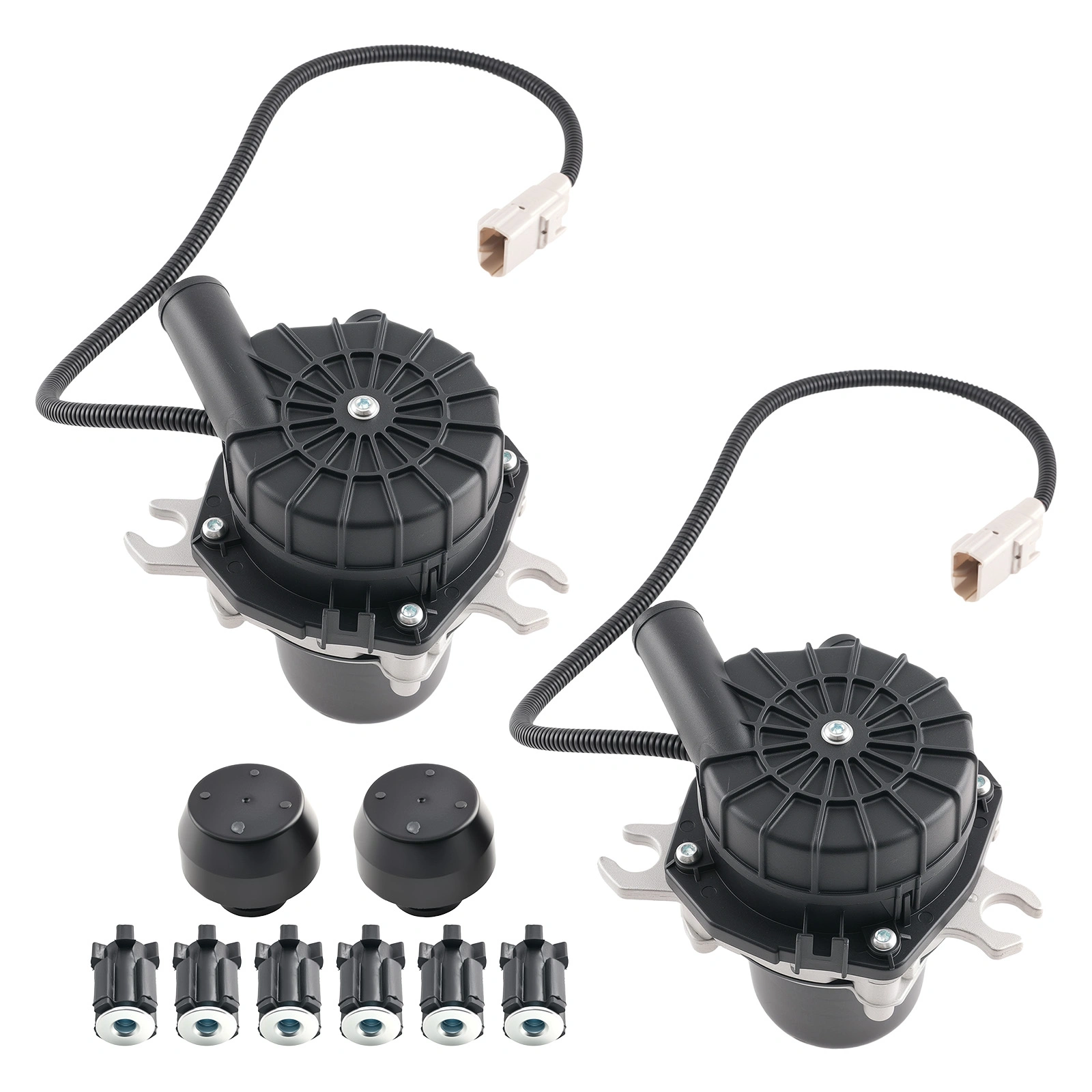2Pcs Secondary Injection Air Pump fit for Toyota Tundra Sequoia 2007-2013 176100s010 view 6