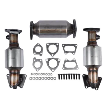 3x Catalytic Converters Kit Fit for Honda Accord 3.0L 2003-2007 45106 45107 45108