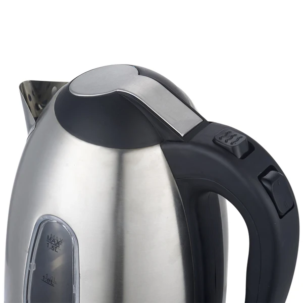 US Standard ZOKOP HD-1802S 120V 1200W 1.5L Stainless Steel Electric Kettle with Water Window [Same code 00574412] view 3